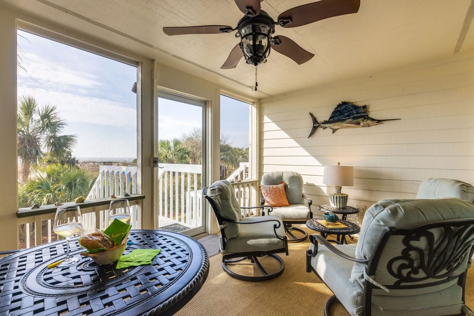 oceanfront porch