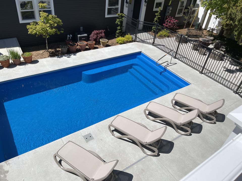 Private Pool for property open May 1- Oct 20