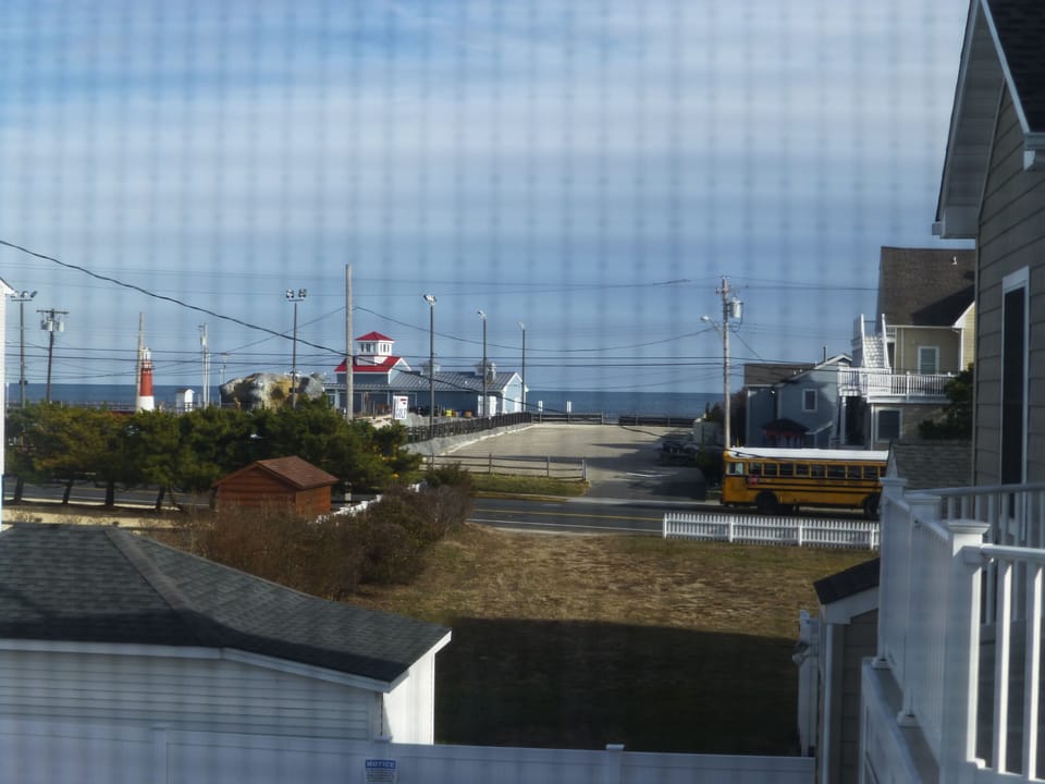 View to beach from One of the Bedrooms
