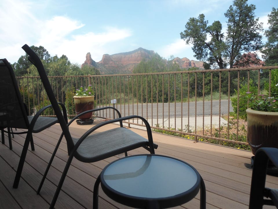 Red Rock views from the front deck