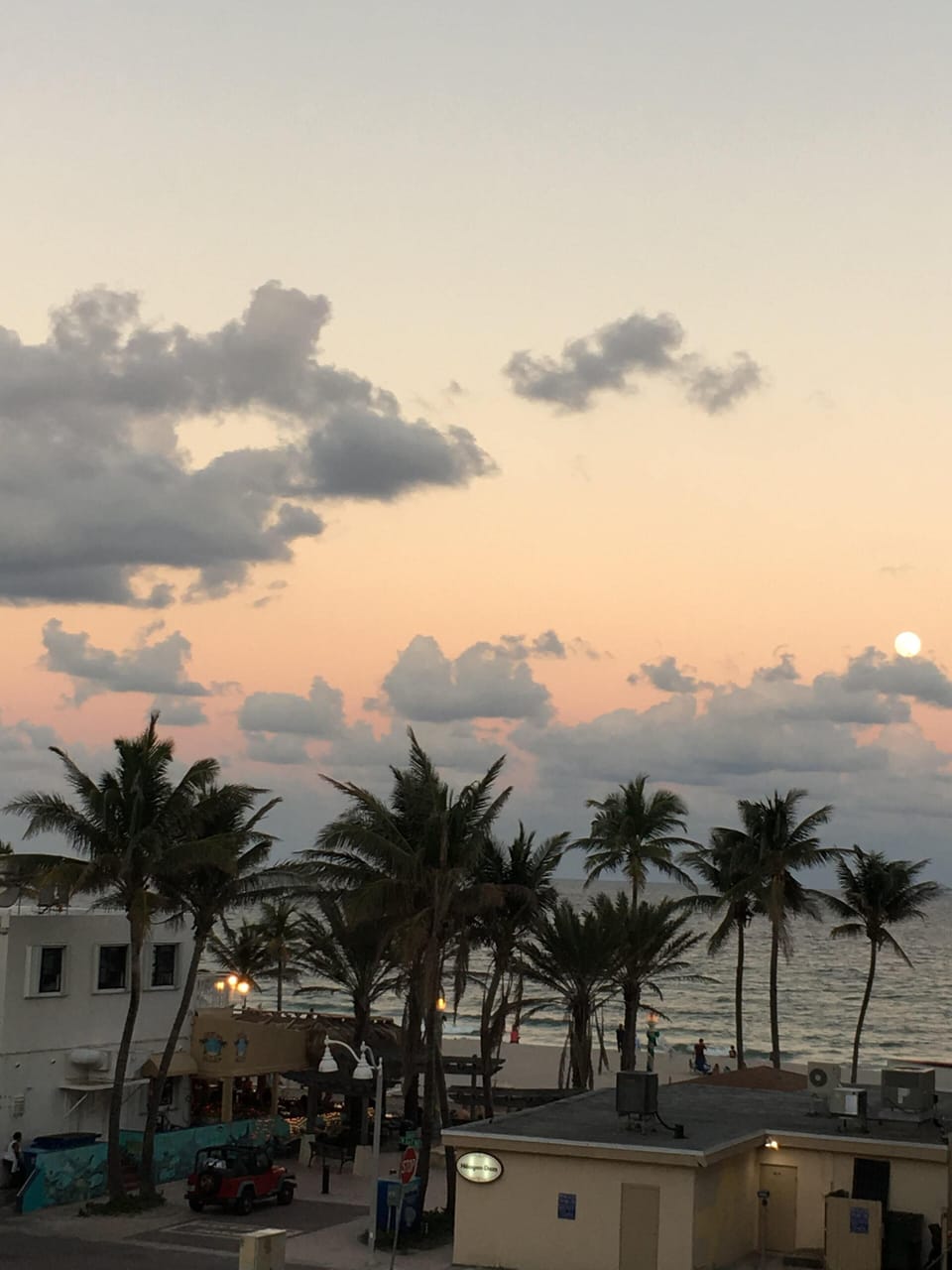 Sunset from your balcony
