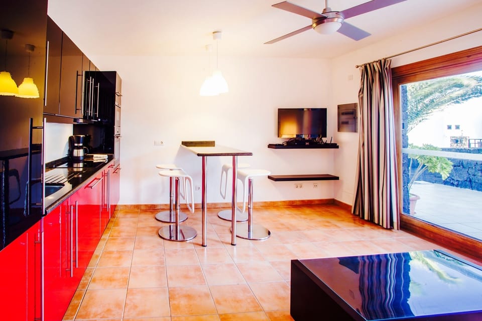 Annex modern kitchen/living area