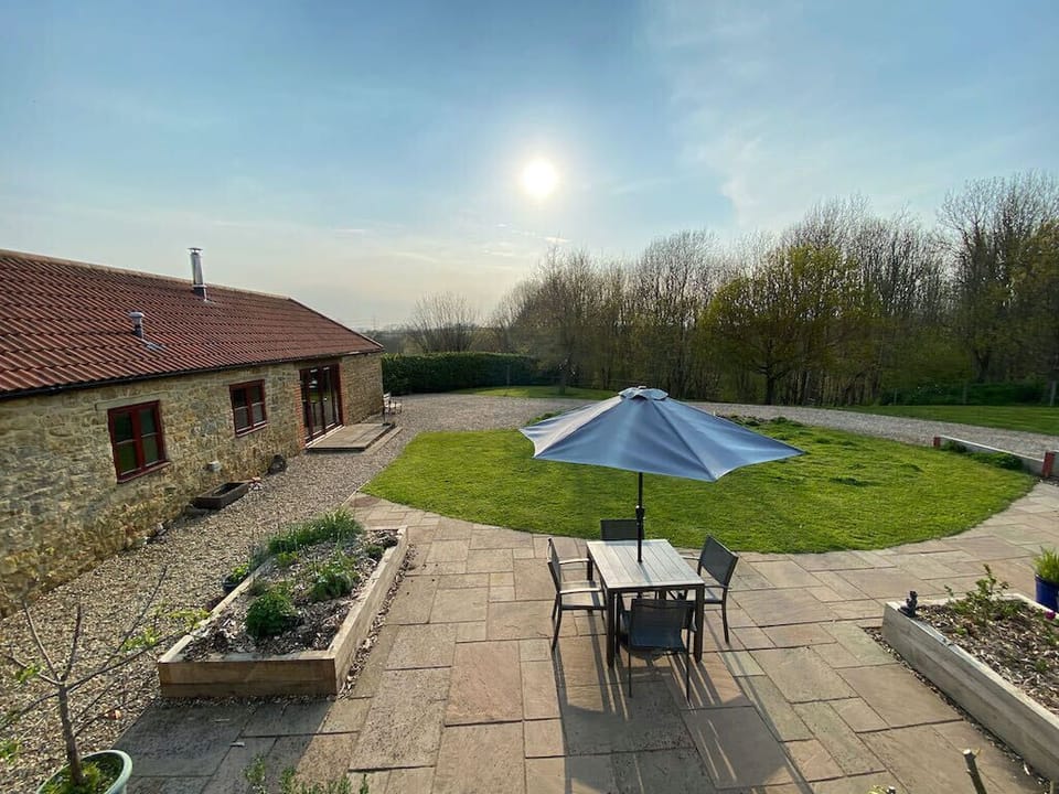 Large enclosed garden