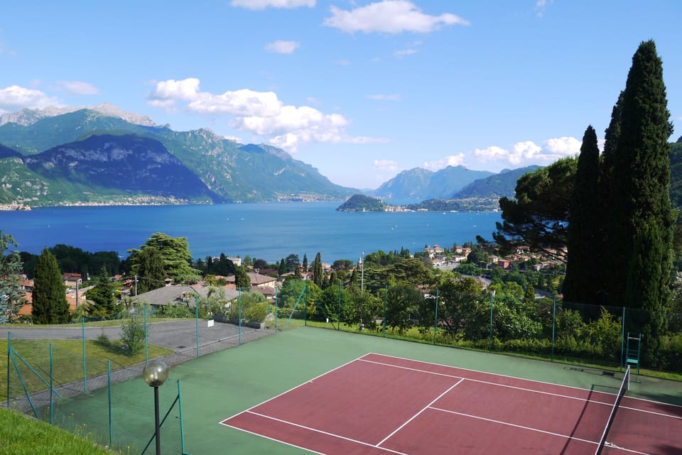 Tennis with a view