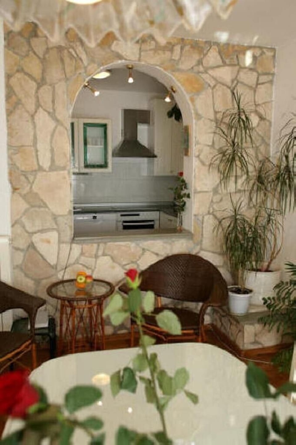 President designer's set and kitchen