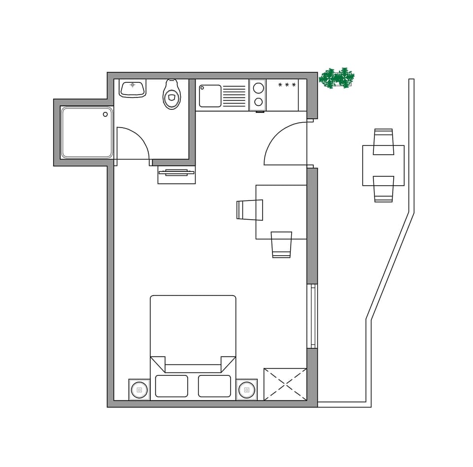 Plan of the apartment