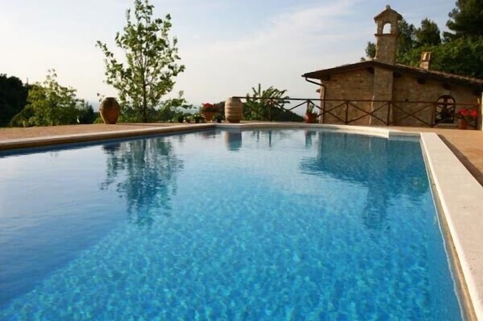 the huge pool