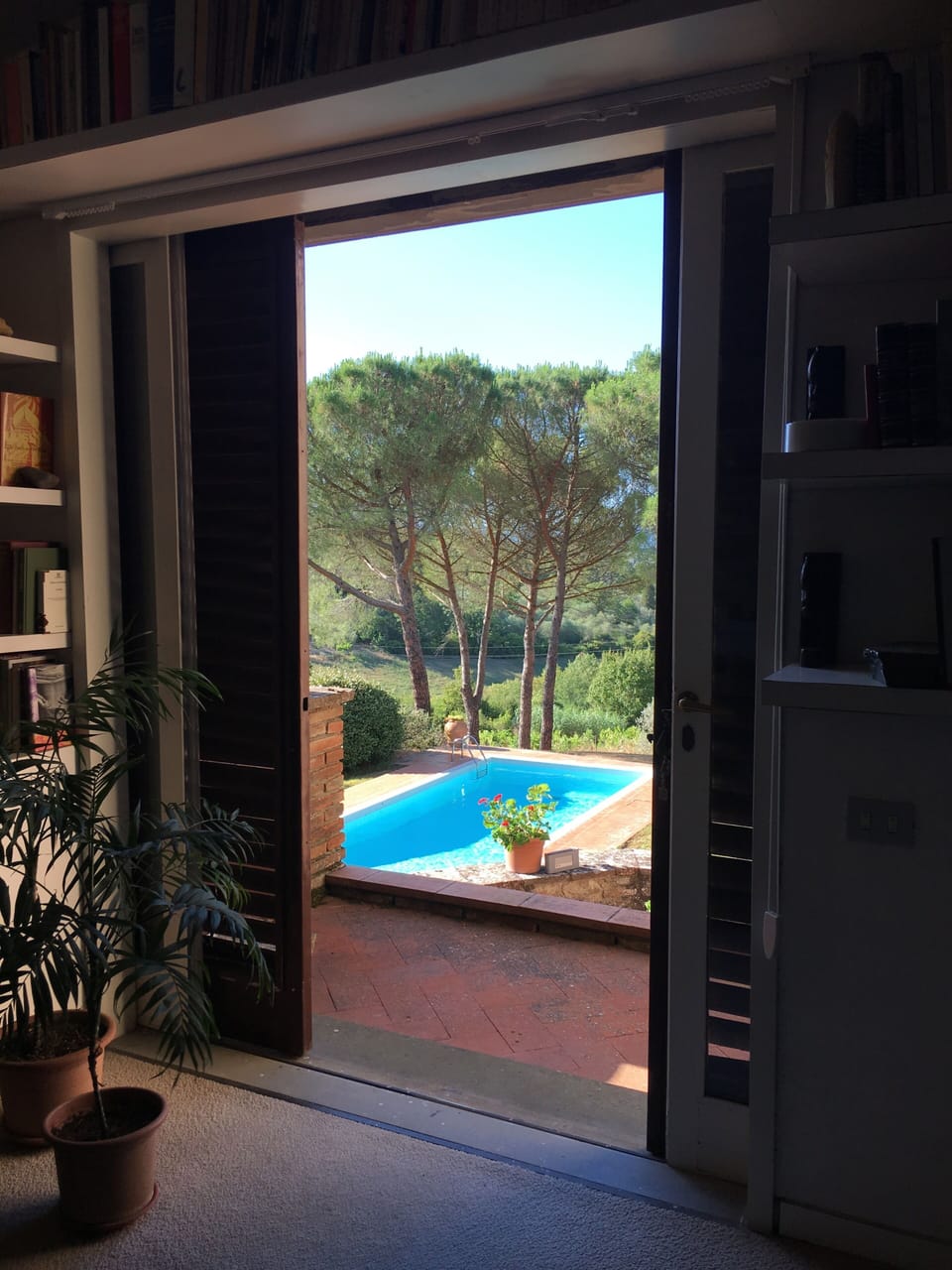 Study - view of pool