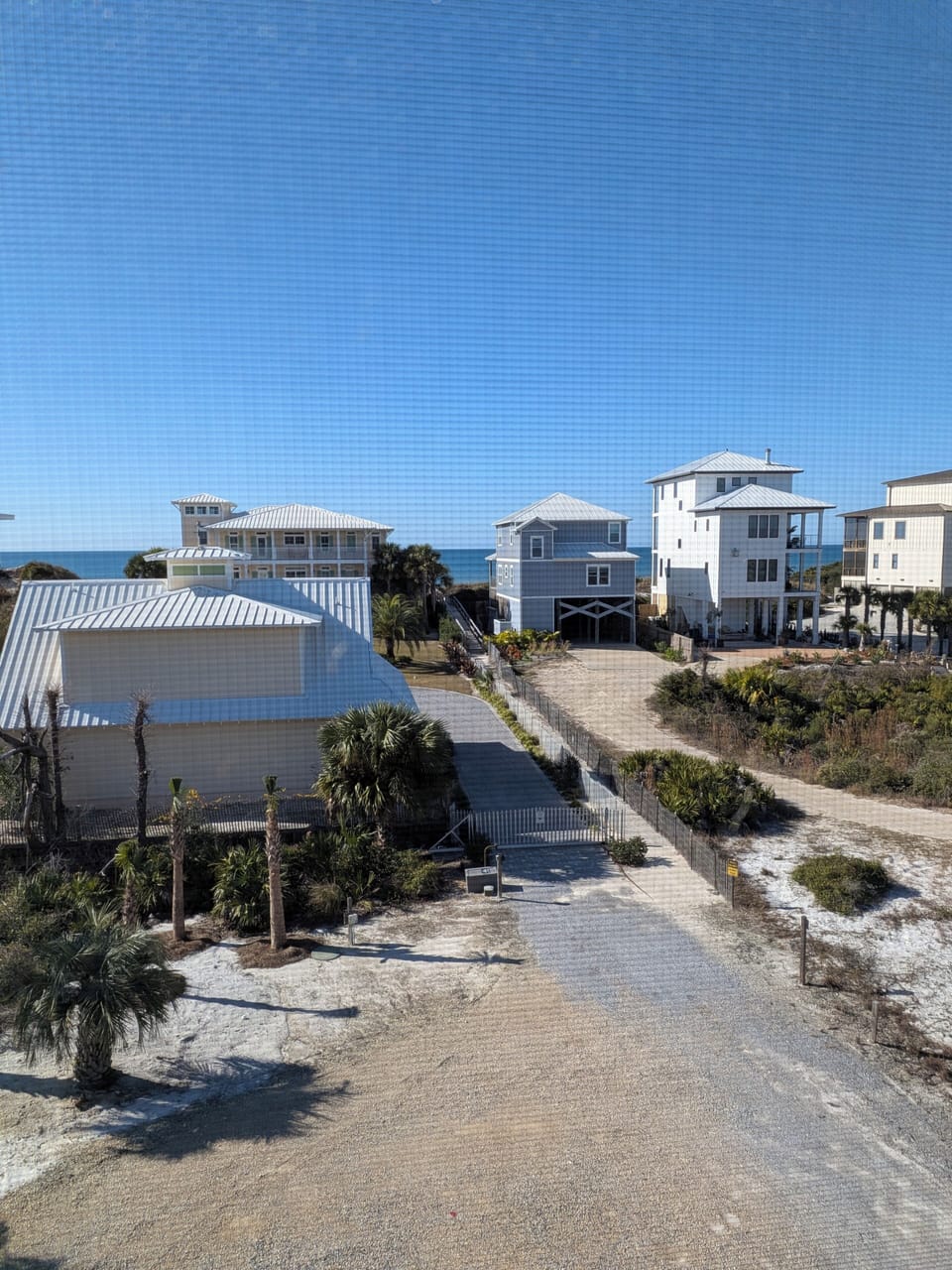 View from the 2nd floor screened porch