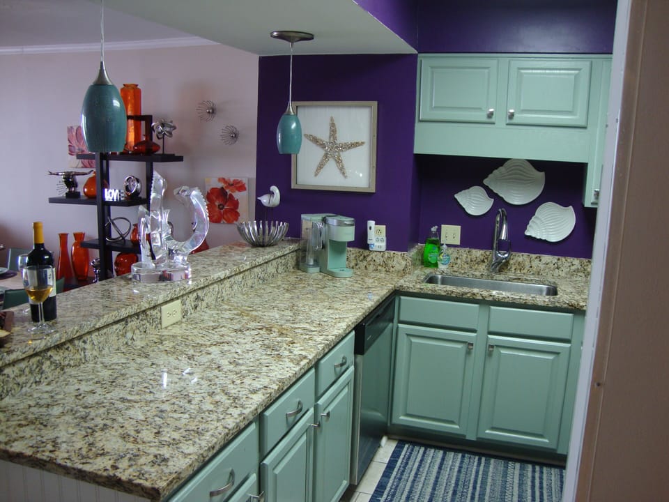 fully stocked kitchen