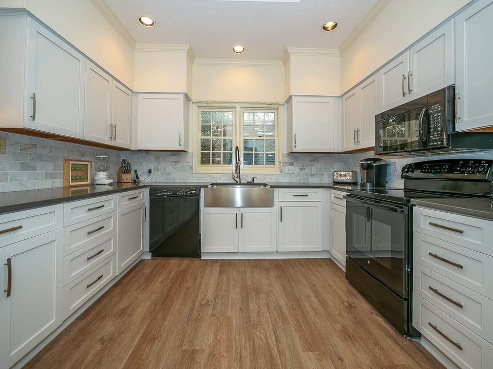 Renovated Kitchen at 2 Pine Court