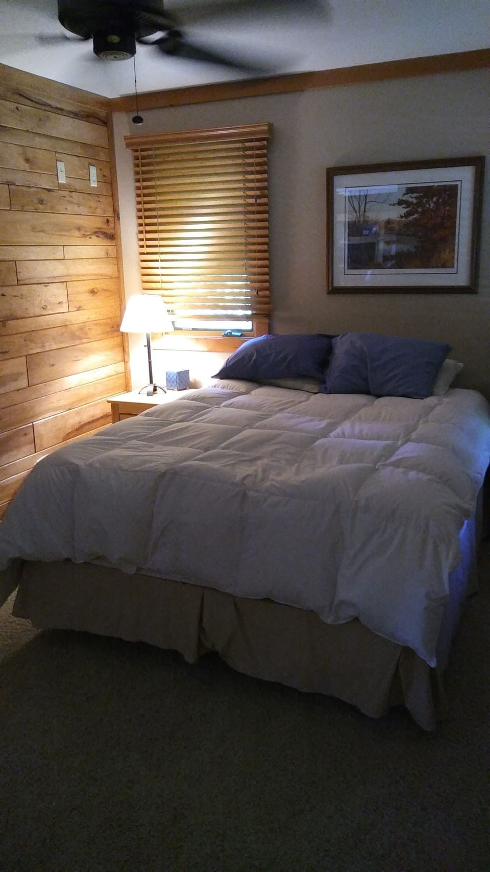 Master bedroom, 3 windows and closet, and master bath