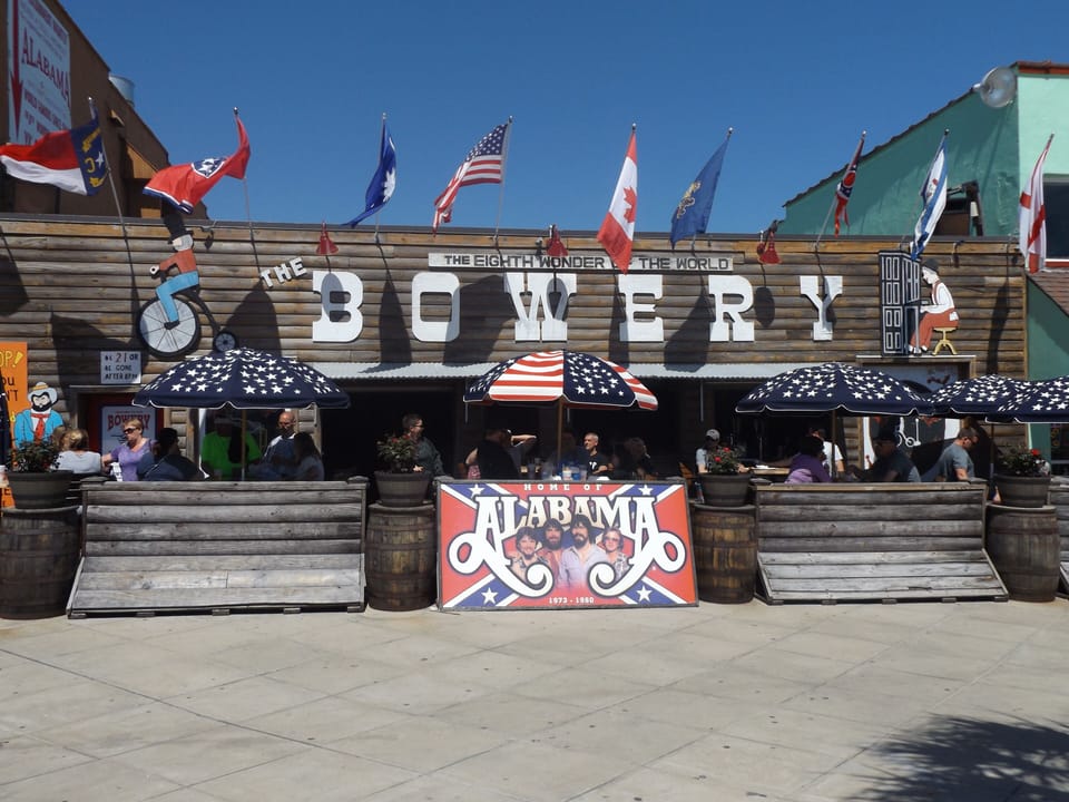 The Famous Bowery just 5 blocks away