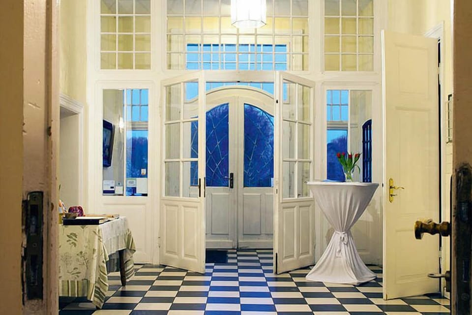 Interior entrance