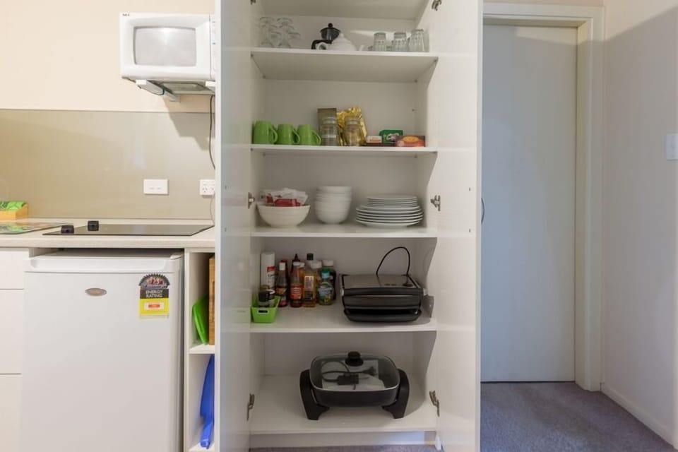 Pantry with grill and electric frypan