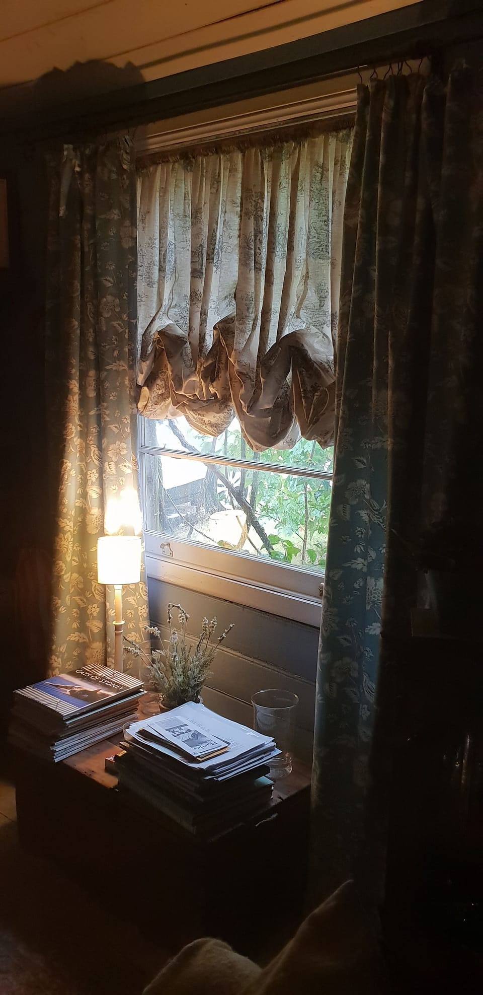 Loungeroom with Fire