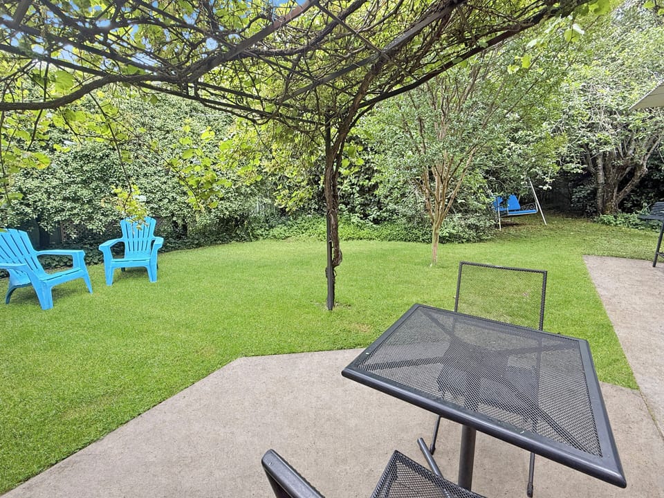 Large fenced garden.  Private and just for you.