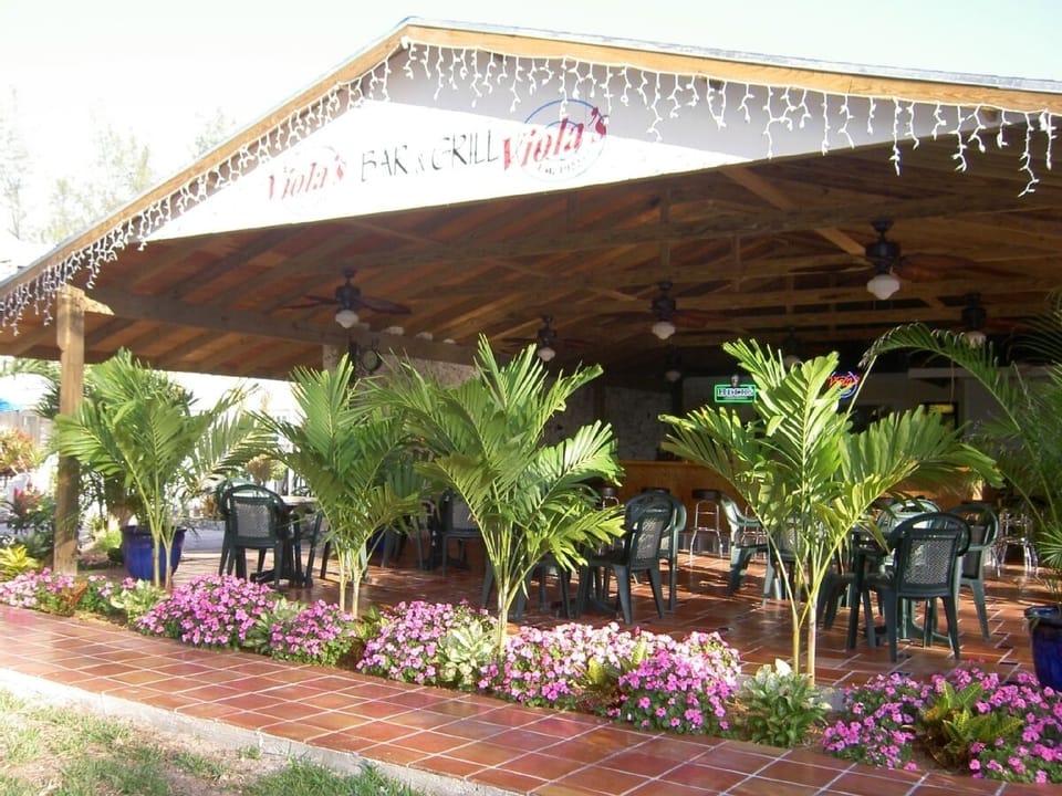 Viola's Bar and Cafe on the property