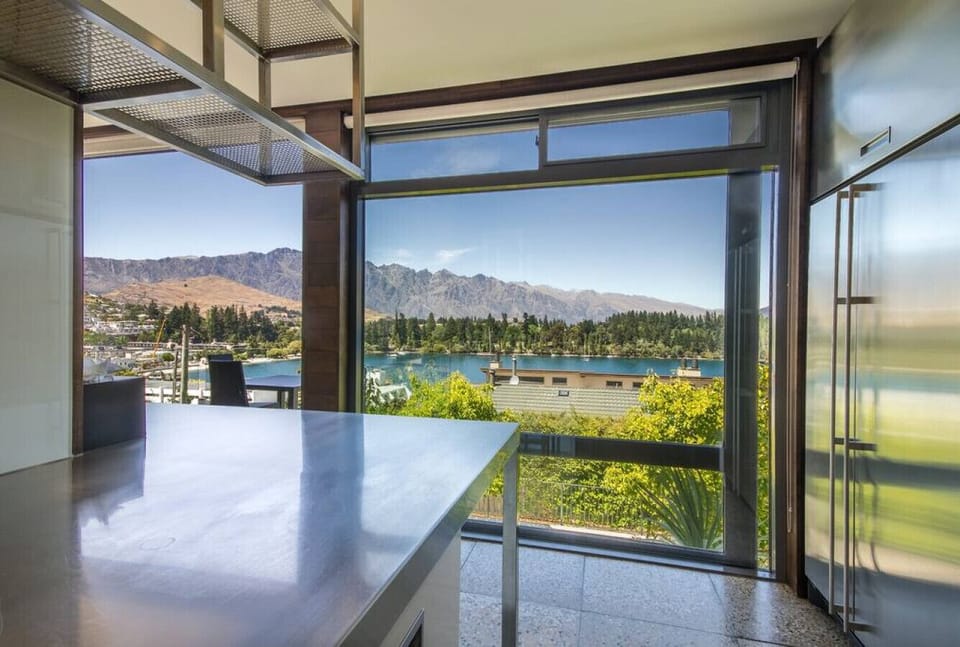 Exceptional views from the kitchen