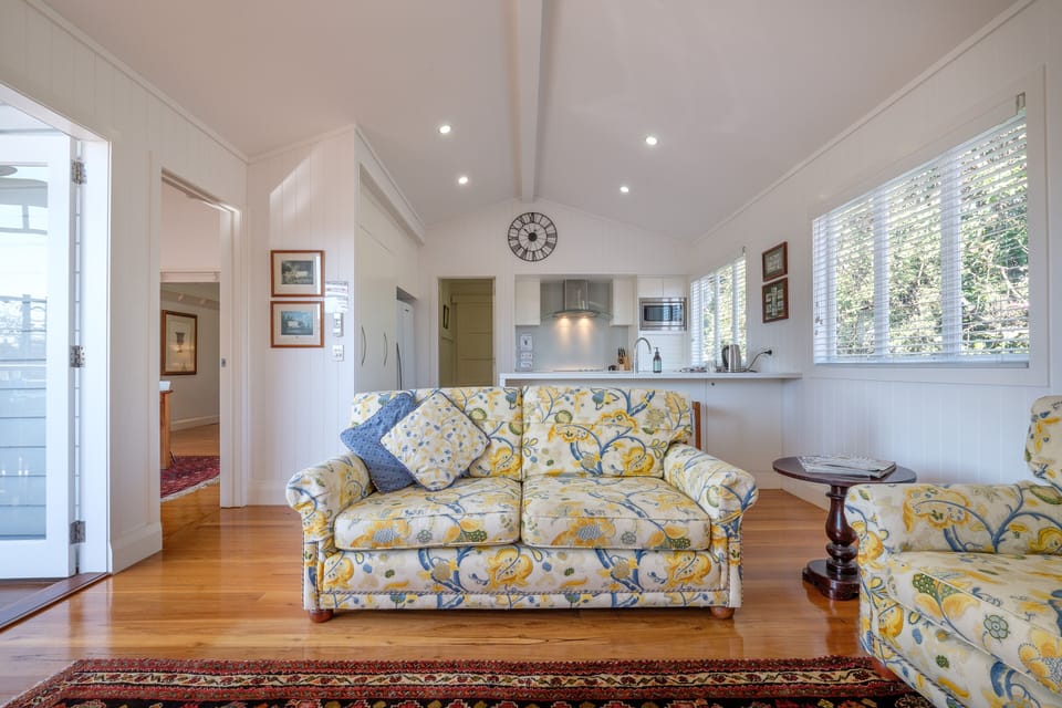 A generous sitting room