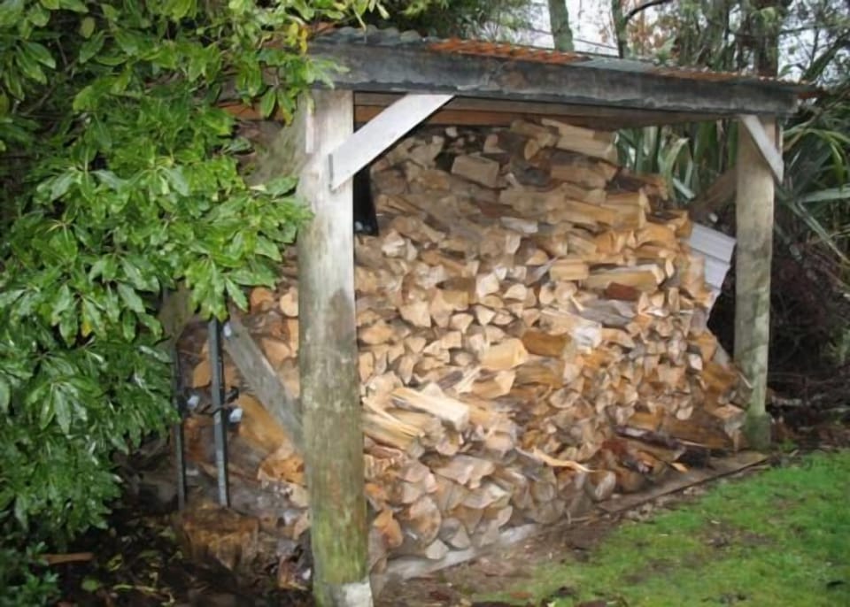 Plenty of firewood to keep you toasty