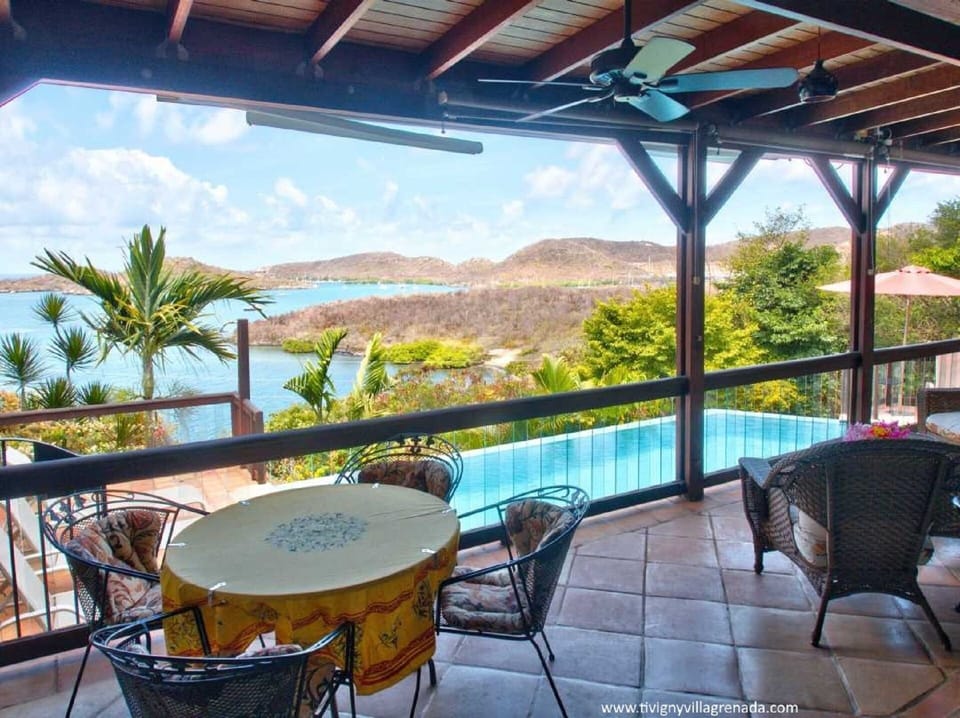 Main veranda and views