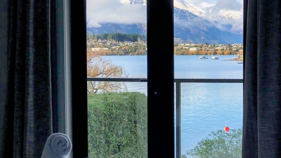 Looking out the window of bedroom 3 