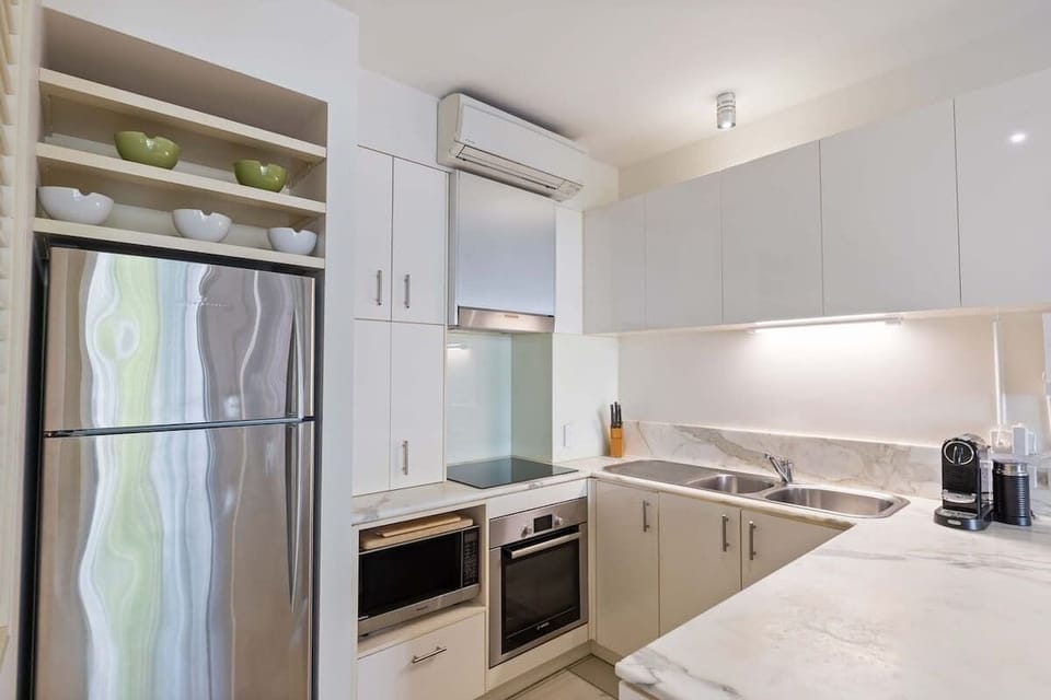 Embrace your inner chef in the fully equipped kitchen, where you can prepare delicious meals during your stay.