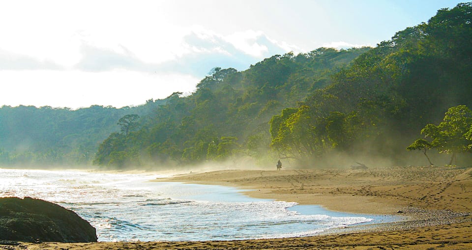 Get a horse and ride to Cocalito beach and waterfall