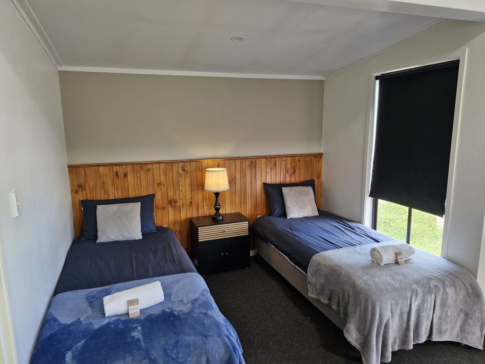 2 Single beds or 1 king Bed
