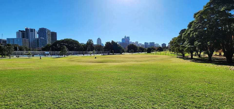 Location shot.  Nearby Prince Alfred Park has swimming pools, tennis courts.