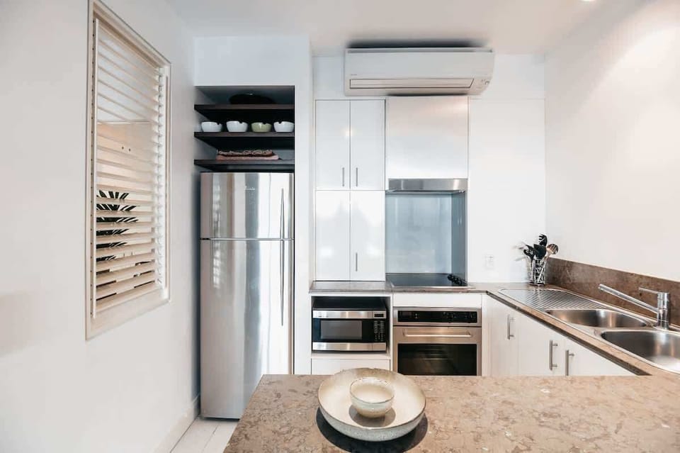 Embrace your inner chef in a kitchen complete with everything you need for your culinary creations.