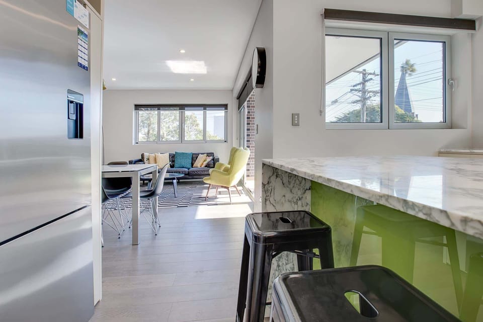 Kitchen and Living Room