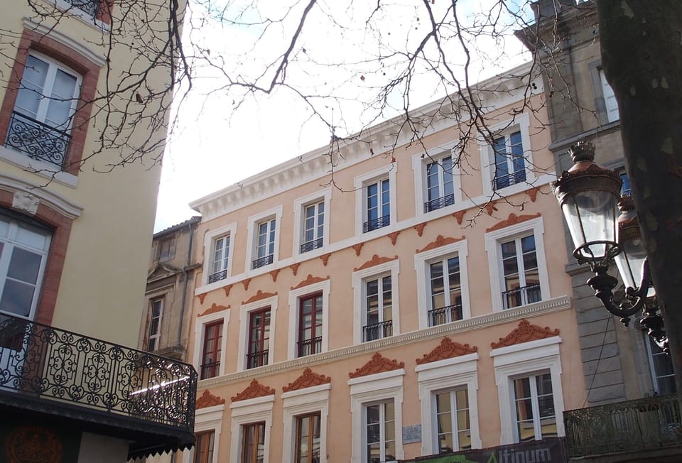 Front of building