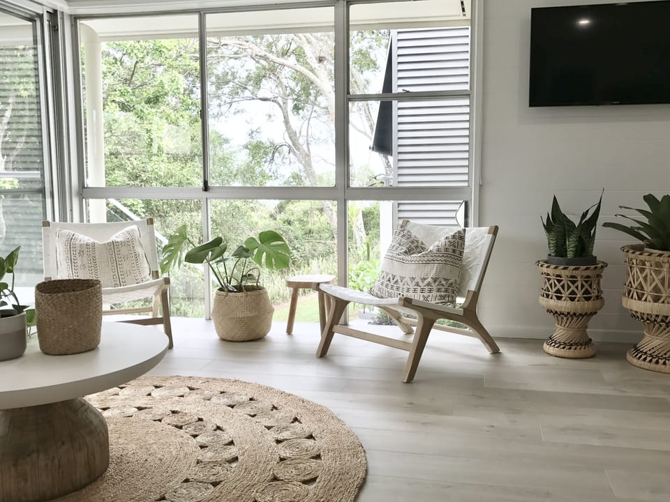 Living room with tv