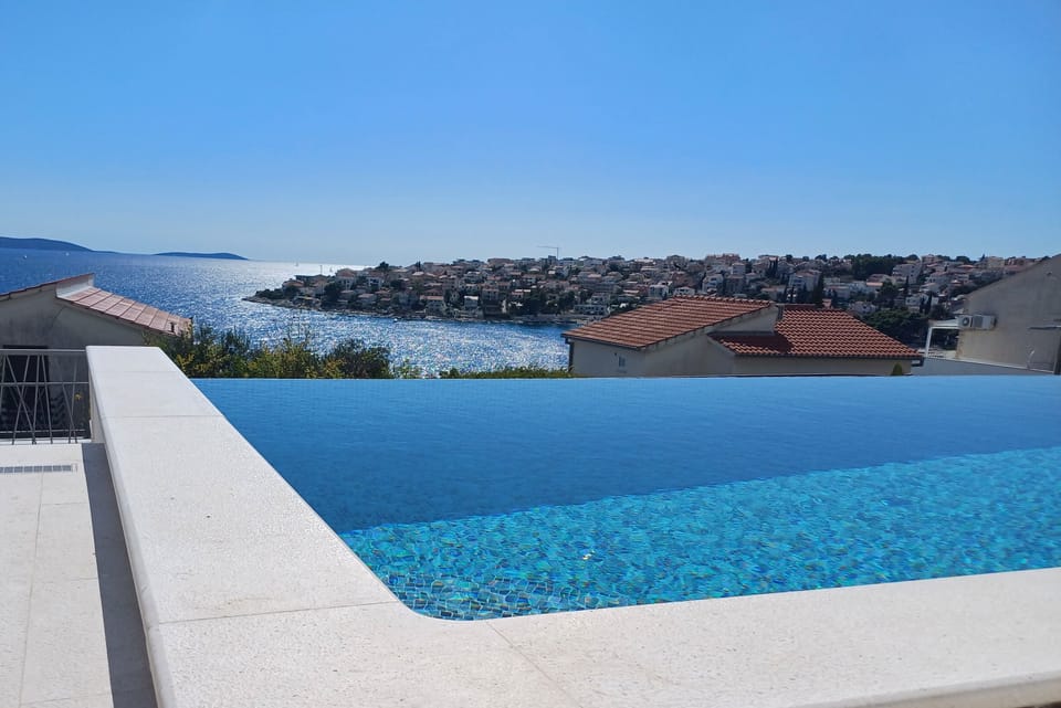 Sea view swimming pool