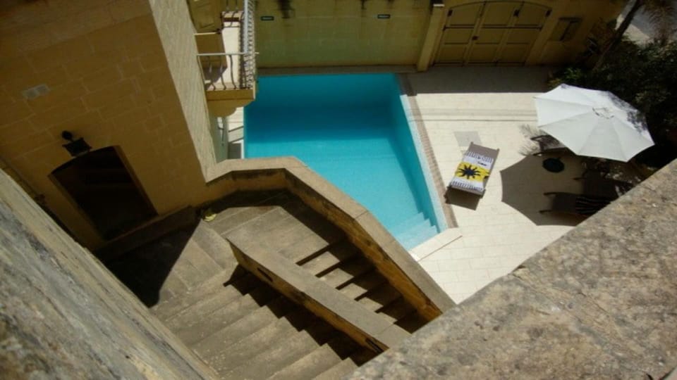 Pool area from roof top