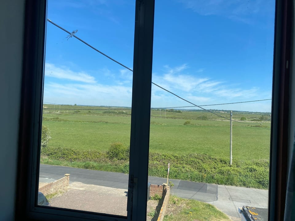 View from double room 