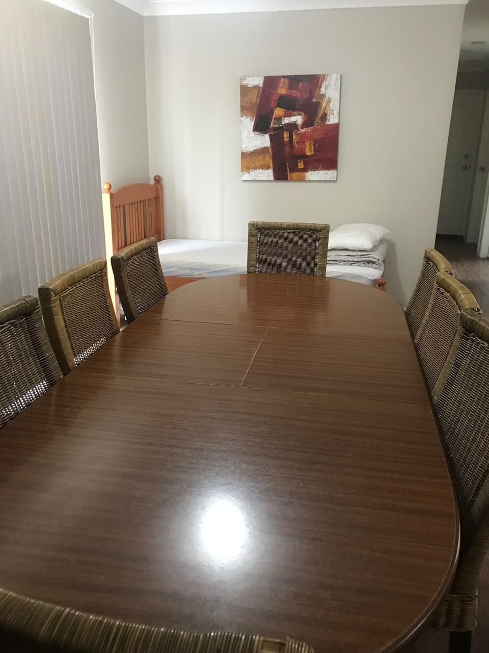 Family showing single bed location
