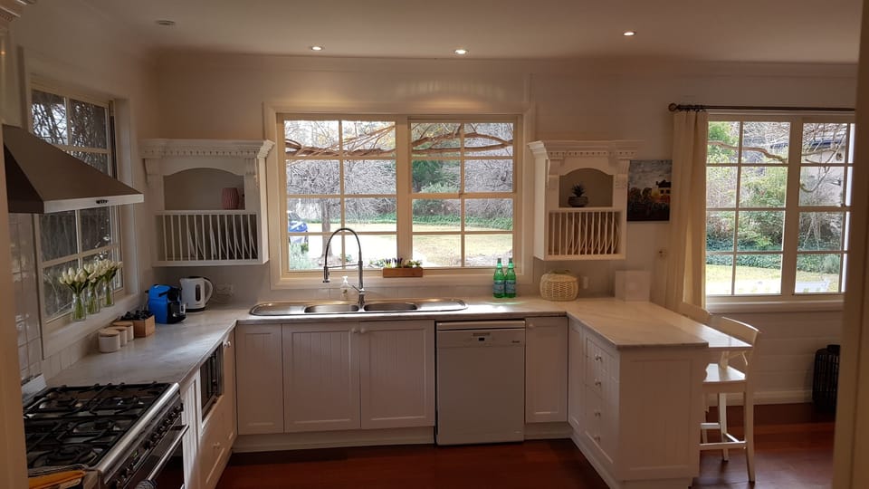 North Facing Kitchen overlooking the beautiful Front Yard