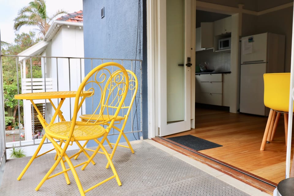 Rear balcony