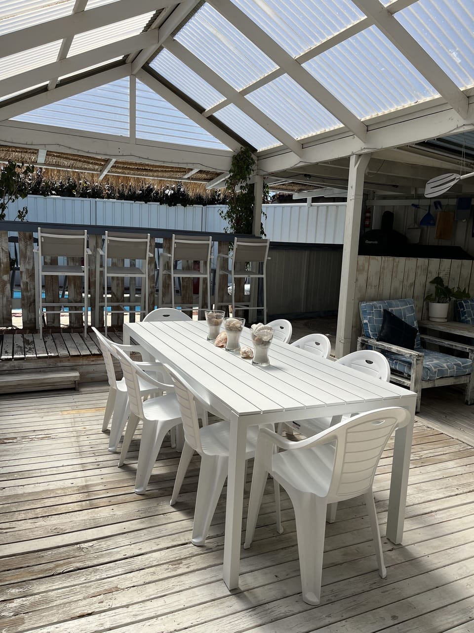 Outdoor dining