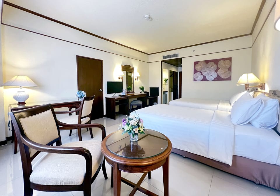Superior Room, 2 Twin Beds | Premium bedding, desk, blackout drapes, iron/ironing board (on request)