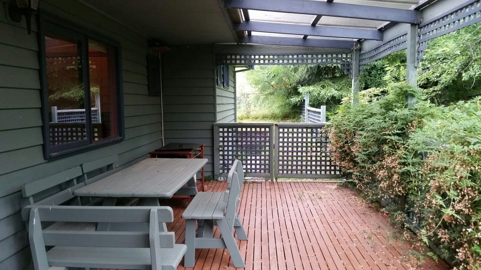 Front BBQ & Seating