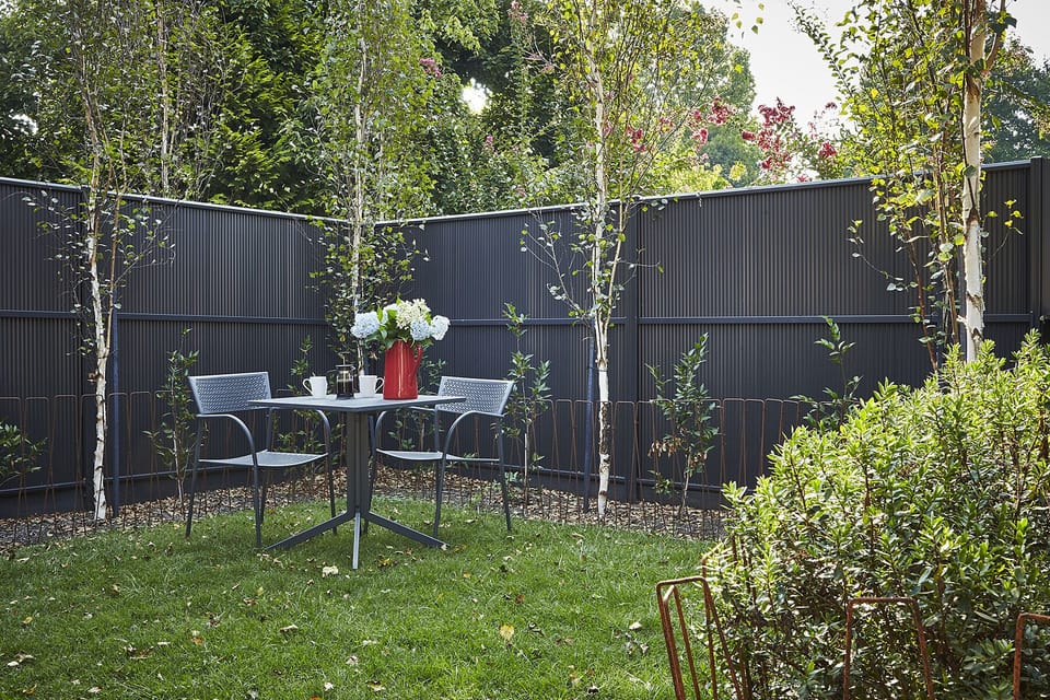 BBQ and outdoor dining in your own private garden
