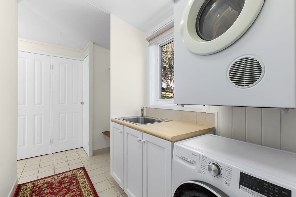 Entry - mud room and laundry - just perfect for snow gear
