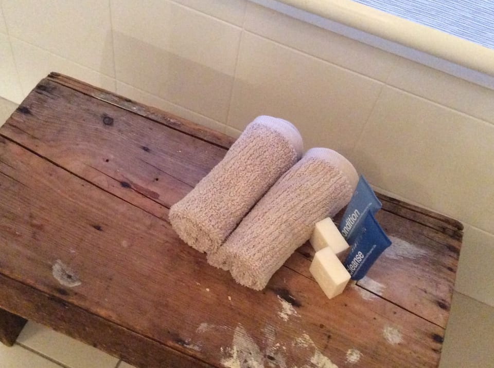 Complimentary toiletries