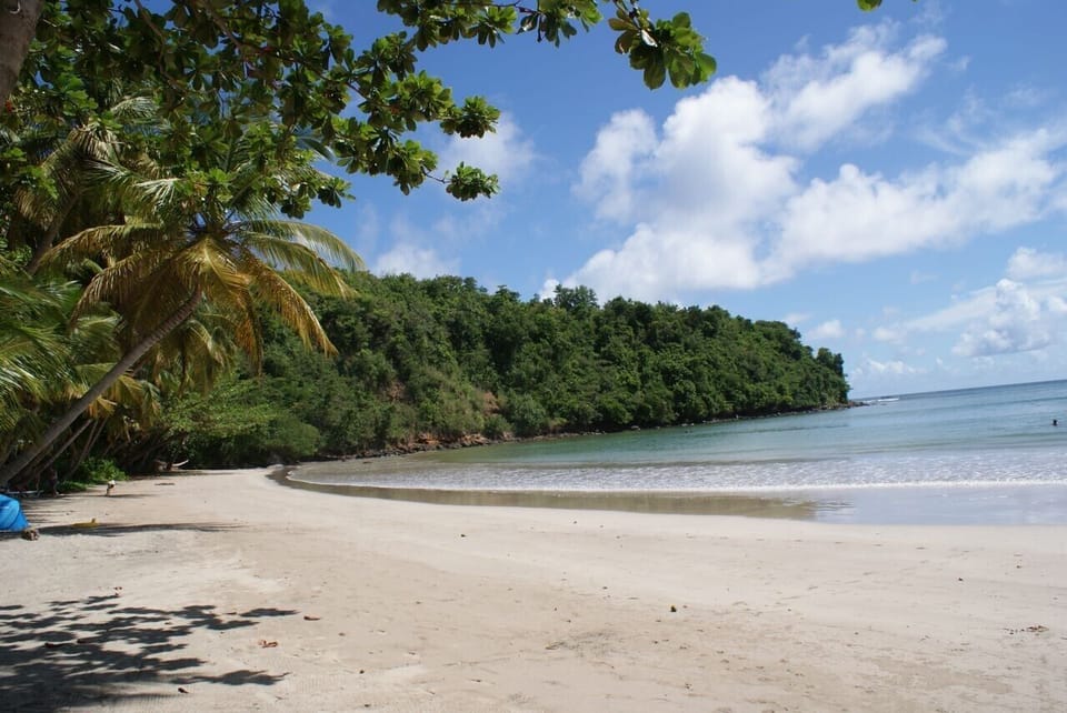 The stunning La Sagesse Bay