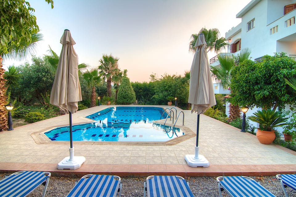 Children's safety is very important. The pool has a separate shallow section