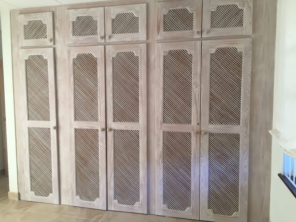 wardrobes in each bedroom